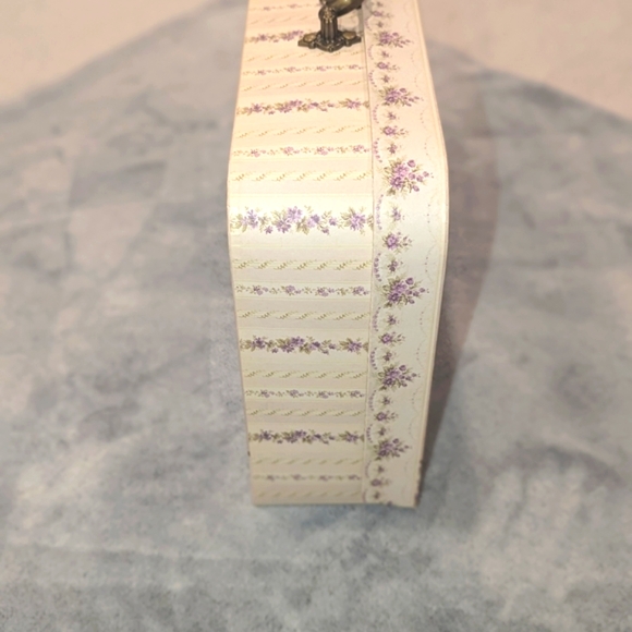 Vintage Tri-Coastal Hydrangea Suitcase, by Tina Higgins 2007 Decor, EUC - Picture 9 of 10